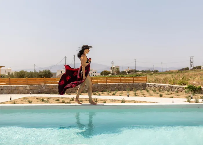 Finest -seaside With Private Swimming Pool At Orkos