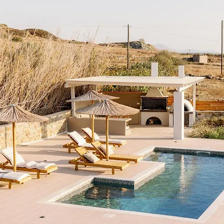 Finest -seaside With Private Swimming Pool At Orkos Villa Mikri Vigla