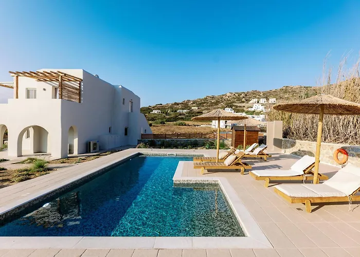 Finest -seaside With Private Swimming Pool At Orkos Villa Mikri Vigla